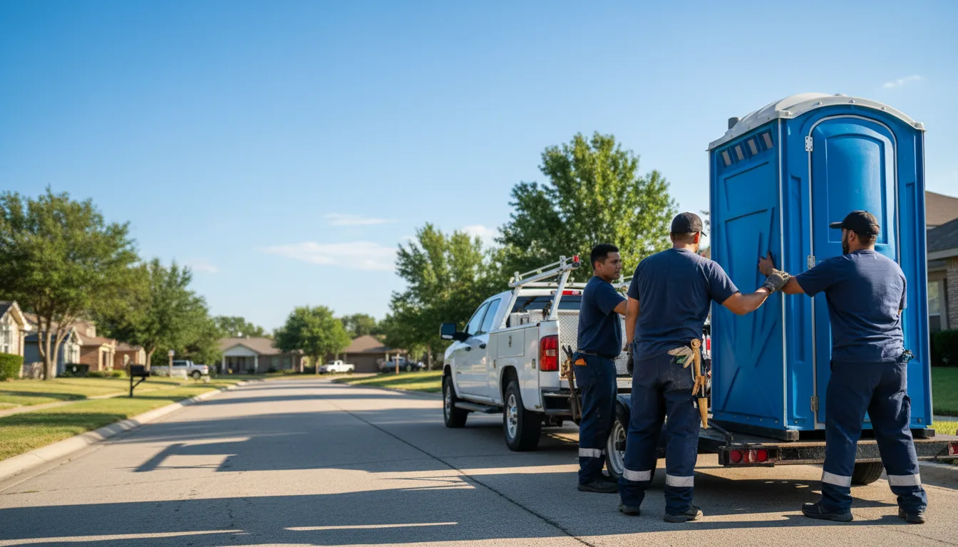 Portable Toilet Rental in Moline, IL near me